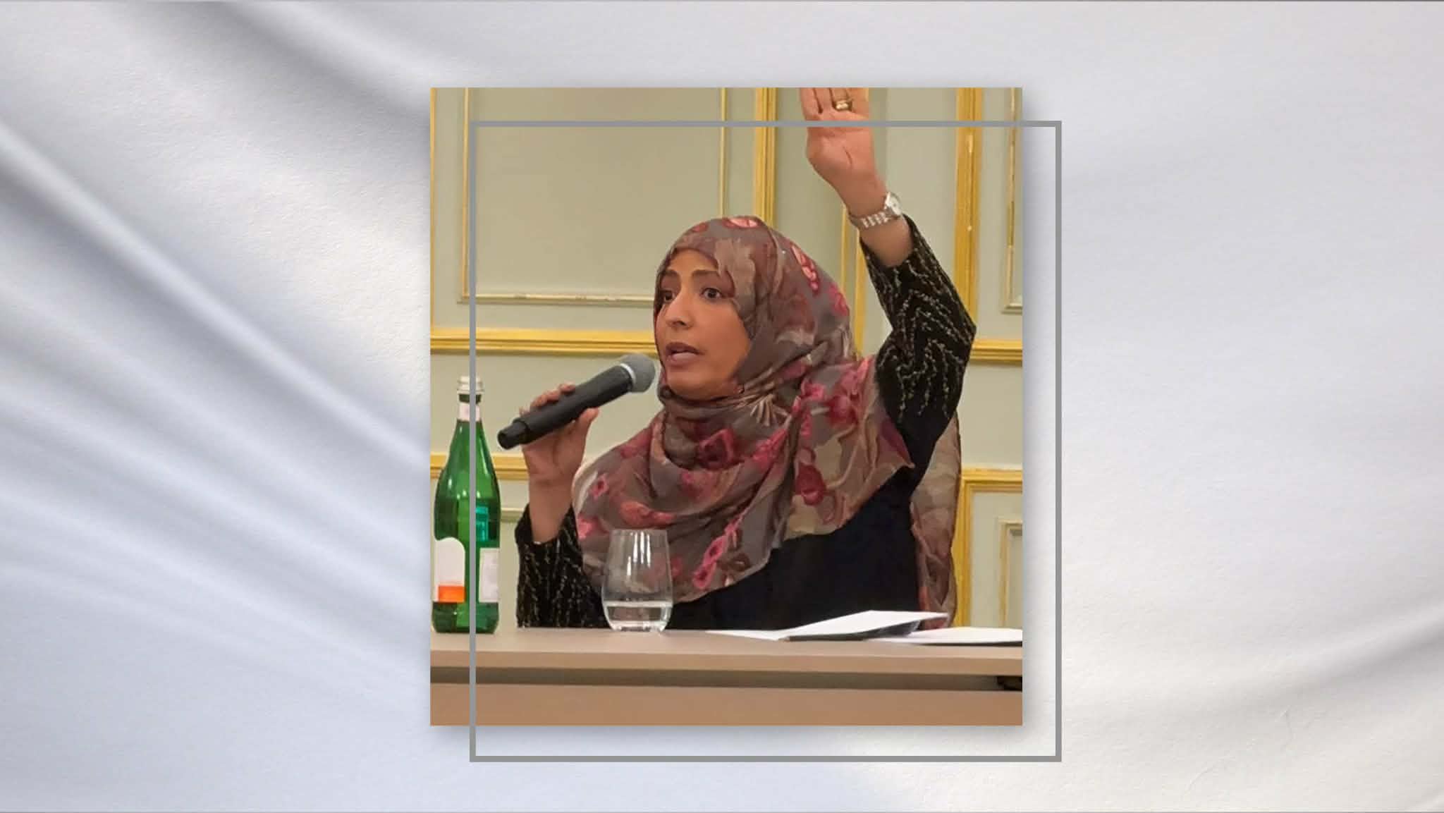 كلمة توكل كرمان في المنتدى العالمي حول الديمقراطية والتكنولوجيا ومستقبل البشرية - برلين